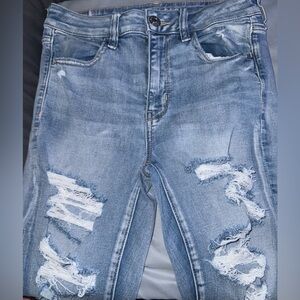 Women’s American Eagle Outfitters Distressed Jegging Jeans